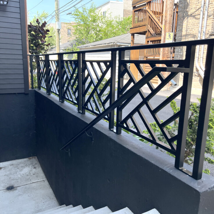 Custom Metal Railing in Chicago-2